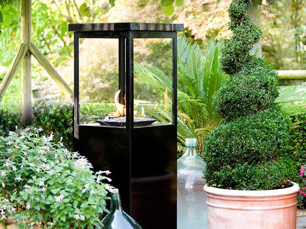 Sunwood Marino Patio Gaskamin Schwarz