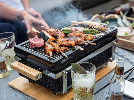 YAKINIKU Tischgrill Shichirin MEDIUM Rechteck