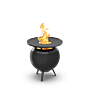 Höfats MOON 45 rauchfreier Feuerkorb mit Plancha