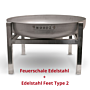 MOODZ EdelStahl Feet Type 2 Ø60