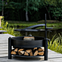 CookKing Multi-Funktions-Feuerschale Montana X mit Grillrost 60 cm