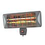 Eurom Q-Time 2000 Quartz-Terrassenheizstrahler