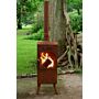 BonFeu Boncarré QLP Corten Terrassenofen