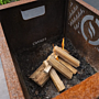 Forno Feuerkiste Cortenstahl