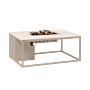 Cosi Feuertisch Cosiloft 120 Sandy Beige / Stone
