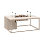 Cosi Feuertisch Cosiloft 120 Sandy Beige / Stone