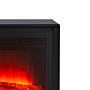 Livin' flame Kamineinfassung Ardez Schwarz