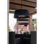Sunred Artix Hängende Terrassenheizung 1800 Schwarz
