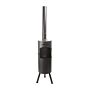BonFeu Bongiano LP Schwarz Terrassenofen