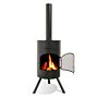 BonFeu Bonton 40 Schwarz Terrassenöfen