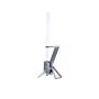 Green Flame Lounge Pellet-Kamin aus Edelstahl