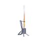 Green Flame Lounge Pellet-Kamin aus Edelstahl