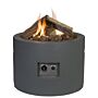 Happy Cocooning Feuertisch Rund Anthrazit