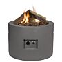 Happy Cocooning Feuertisch Rund Taupe