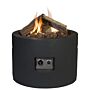 Happy Cocooning Feuertisch Rund Schwarz