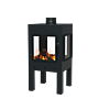 FORNO Terrassenöfen Digna XL Schwarz