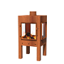FORNO Terrassenöfen Digna XL CortenStahl