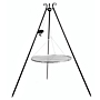 CookKing Stativ 180 cm mit Grillrost + Umlenkrolle