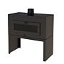 FORNO Terrassenöfen Enok Schwarz