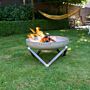 MOODZ Feuerschale Edelstahl Ø60 cm