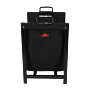 Esschert Kaminholztasche Schwarz mit Halter