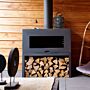 FORNO Terrassenöfen Enok Schwarz