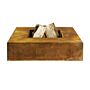 GardenMaxX Feuerschale Rima Corten 100 x 100 cm