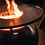 Höfats MOON 45 rauchfreier Feuerkorb mit Plancha