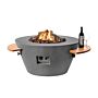 Happy Cocooning Feuertisch Cone Anthrazit 