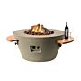 Happy Cocooning Feuertisch Cone Taupe