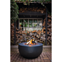 Happy Cocooning Feuertisch Bowl Schwarz 