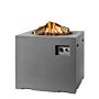 Happy C. Feuertisch Quadratisch Anthrazit L&D