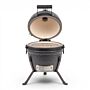 HEAT Premium Kamado Grill Fyregg 13 schwarz