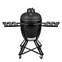 HEAT Premium Kamado Grill Fyregg 18 schwarz