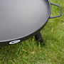HEAT Feuerschale Classic Ø 60 cm Feet & Handle Schwarz