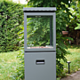 HEAT Outdoor Living Utevarme Terrassenkamin Anthrazit