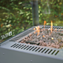 HEAT Outdoor Living Utevarme Terrassenkamin Anthrazit