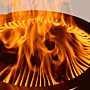 herQs Rauchfreier Feuerkorb Cozy