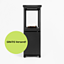 Sunwood Marino Patio Gaskamin Schwarz