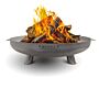 MOODZ Feuerschale Feet & Handle Edelstahl