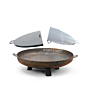 BonFeu Feuerschale BonBowl Plus CortenStahl Ø60