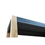 Quoco Holzlagerung Cremagliera Dunkelgrau (3 Größen)