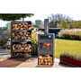 CookKing Vento Gartenkamin mit Backofenfunktion und Doppelverglasung