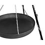 CookKing Stativ 180 cm mit Wok 70 cm + Umlenkrolle