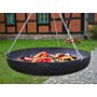 CookKing Stativ 180 cm mit Wok 70 cm + Umlenkrolle