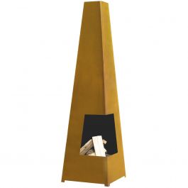 Terrassenofen Chacana Corten │ Feuerkorb-shop.de