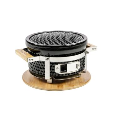YAKINIKU Tischgrill MINI Rund Shichirin | Teppanyaki- & Hibachi-Grill