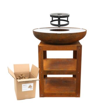 Paketangebot HEAT Grill Bakka + Turret Grill + Anzündwürfel 3kg