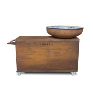 BonFeu BonBiza Island corten Produktfoto
