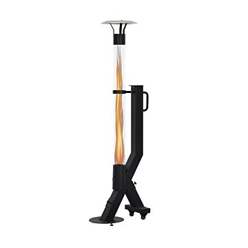 Green Flame Rocket Heater Pellet-Feuer
